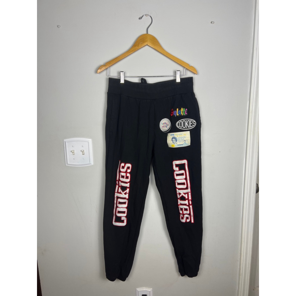 Cookies SF Gelatti Cereal Milk London Pound Cake Patch Joggers Sweatpants Black